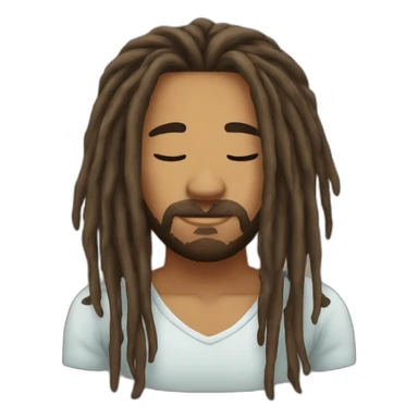 dreadhead-sleep-with-zzz sticker