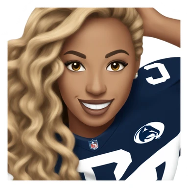 beyoncé penn state jersey sticker