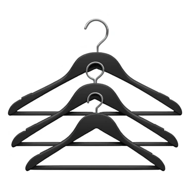 black hangers for clothes sticker