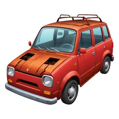 Broken Urban Vehicle red sticker