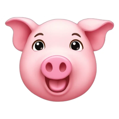 Cerdito rosa sticker