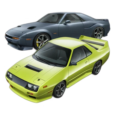 nissan-r32-fused-with-plymouth-superbird sticker