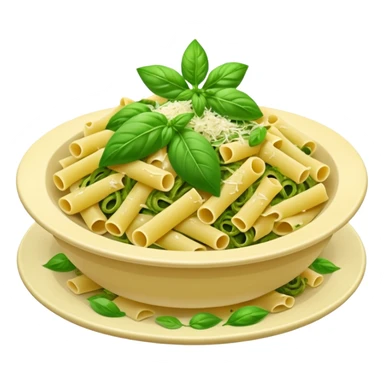 Pesto pasta sticker
