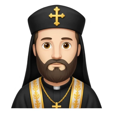 the Orthodox priest sticker
