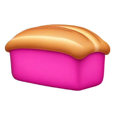 Hot pink bread sticker