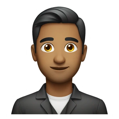 Young 30 year old professional indian male sticker