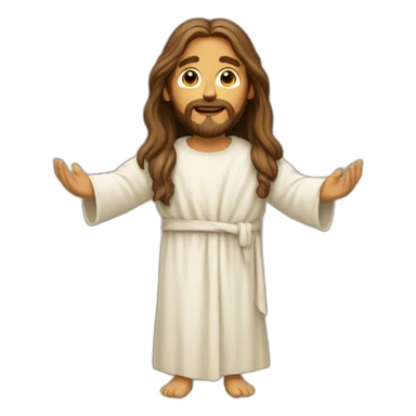 Jesus qui nous sauves tous sticker