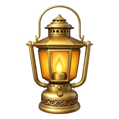 Desert Lantern sticker