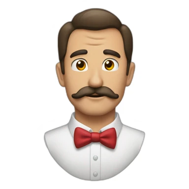 Hombre barbon pelirrojo mandando beso sticker