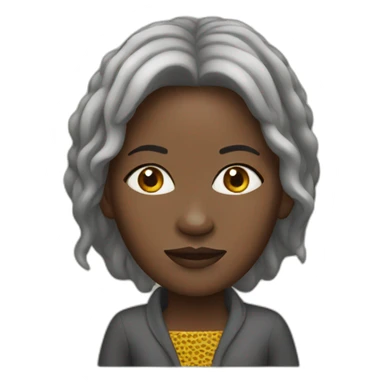 Zimbabwe lady  sticker