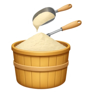 flour production sticker