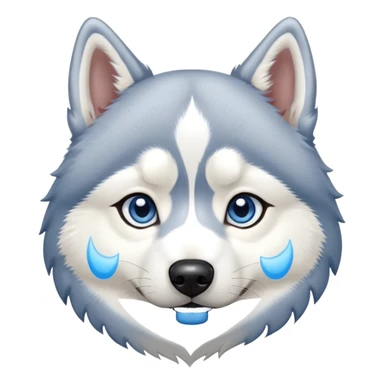 Siberian husky sticker