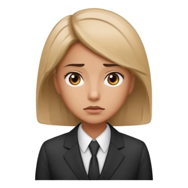 A female employee who has a minor injury that needs to report it. sticker