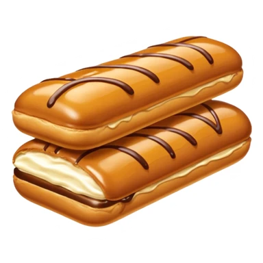 Female Butterscotch éclair combined  sticker