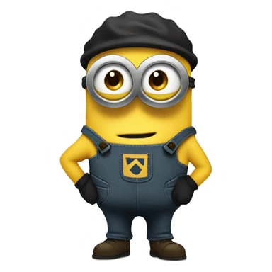  Despicable 4 character mega minion camouflaging  sticker