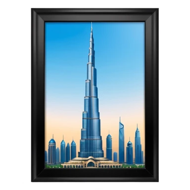 Burj khalifa sticker
