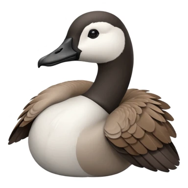 A Canada goose sticker