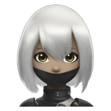 nier automata 2b sticker