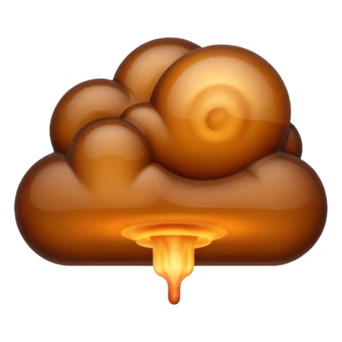 A huge fart stinky sticker