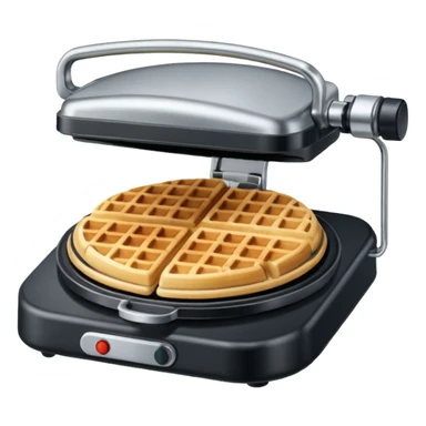 waffle iron sticker