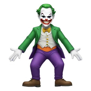 joker with a big butt sticker