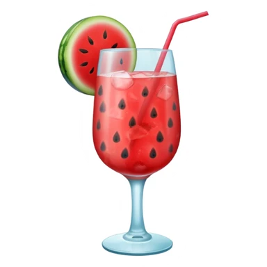 watermelon drink sticker