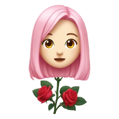 Rose from blackpink apt  sticker