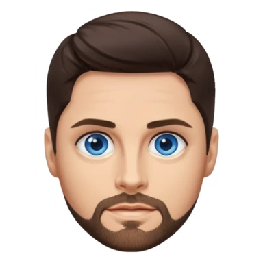 Keith Duffy with blue eyes, dark brown hair  sticker