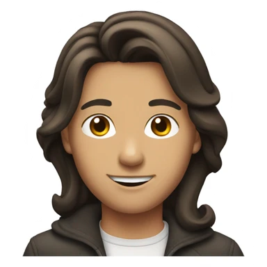 brunette gay canadian sticker