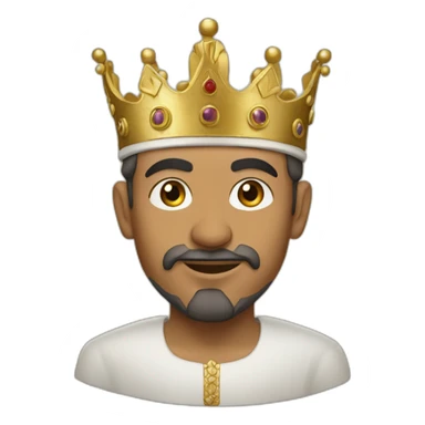King of Morocco sticker