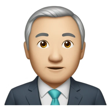 Nursultan Nazarbaev sticker