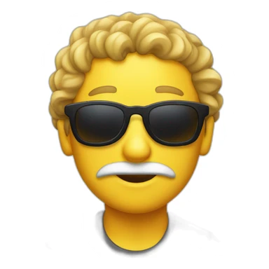 Dooby avec des lunettes de soleil sticker