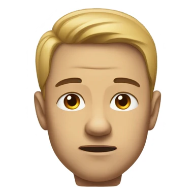 Make a emotional that shows sad emotion while staying tuff and showing respect and having a sigma jawline sticker