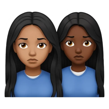 sad black prisoner long haired woman mug shot with bg no cup sticker