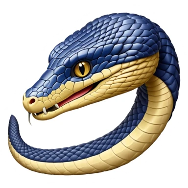 King of snake sticker