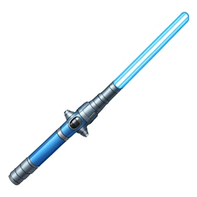 Ios 18, starwars lightsaber sticker