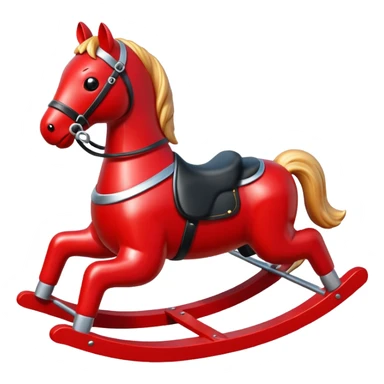 red Rocking Horse sticker