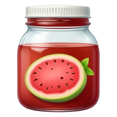 A guava jam jar sticker