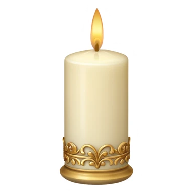 Decorative Wax Candle sticker