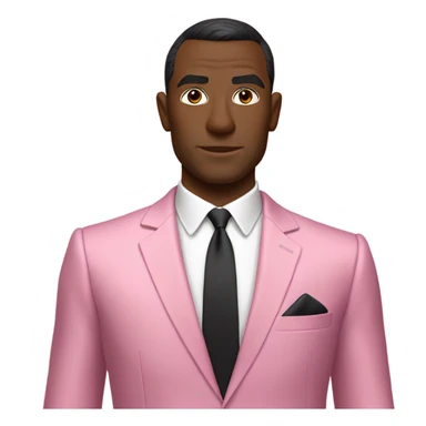 james bond in pink suit sticker