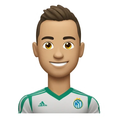 Ronaldo Réal Madrid doing siuuu sticker