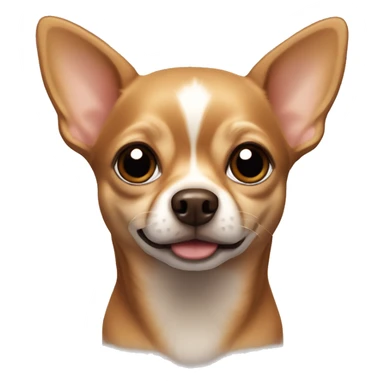 Chihuahua brown color  sticker