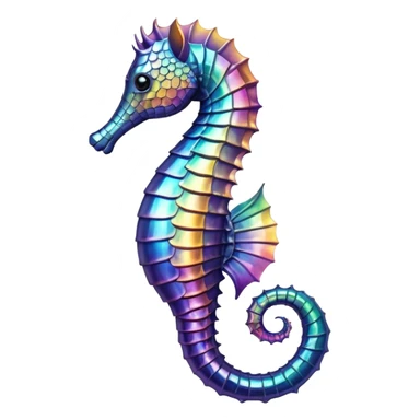 Seahorse emoji sticker