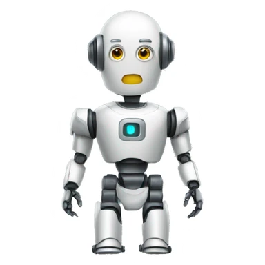 robot volunteer sticker