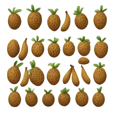 A single Moroccan date (fruit). sticker