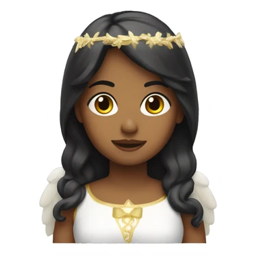 Angelitas ayudando sticker