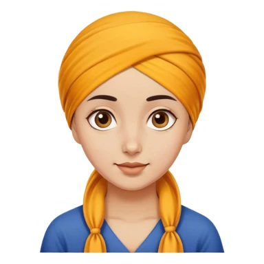 Sikh girl sticker