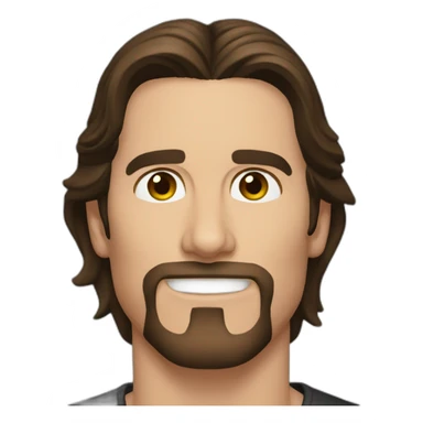 Christian bale sticker