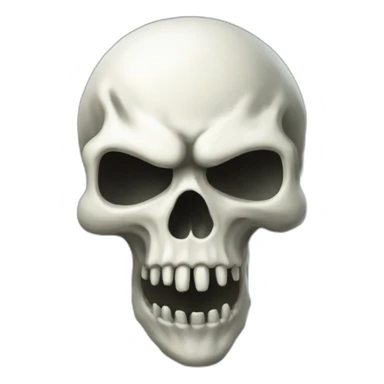 Ghost skull from Call of duty ghosts game sticker