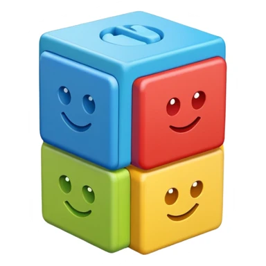 Toy Block HomeS sticker